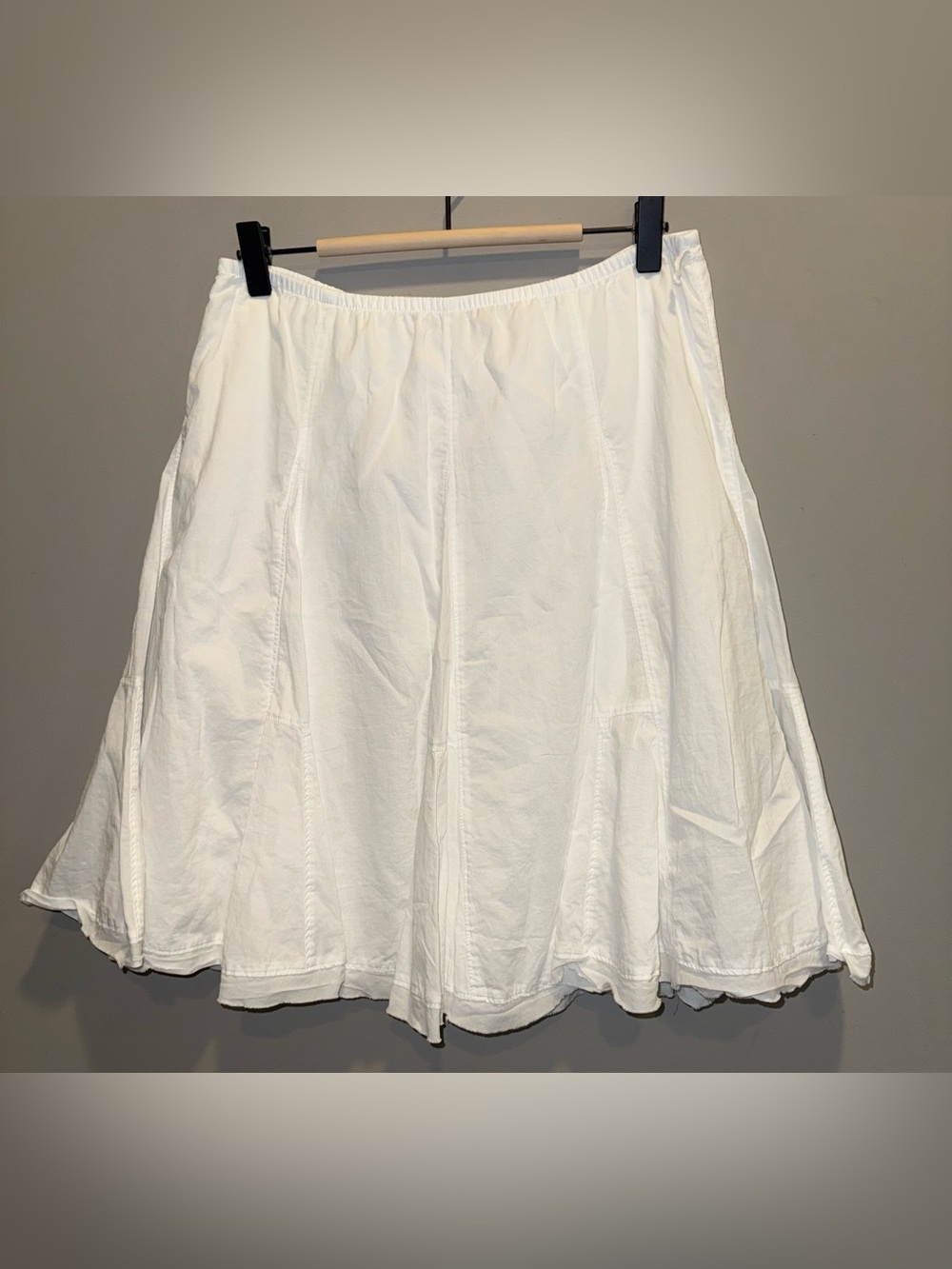 Brandy Melville White Circle Skirt